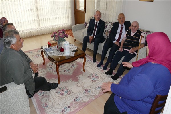Büyükşehir Başkan Vekili Gülay, Vazife Malulü Gazi Haçkalı'yı ziyaret etti