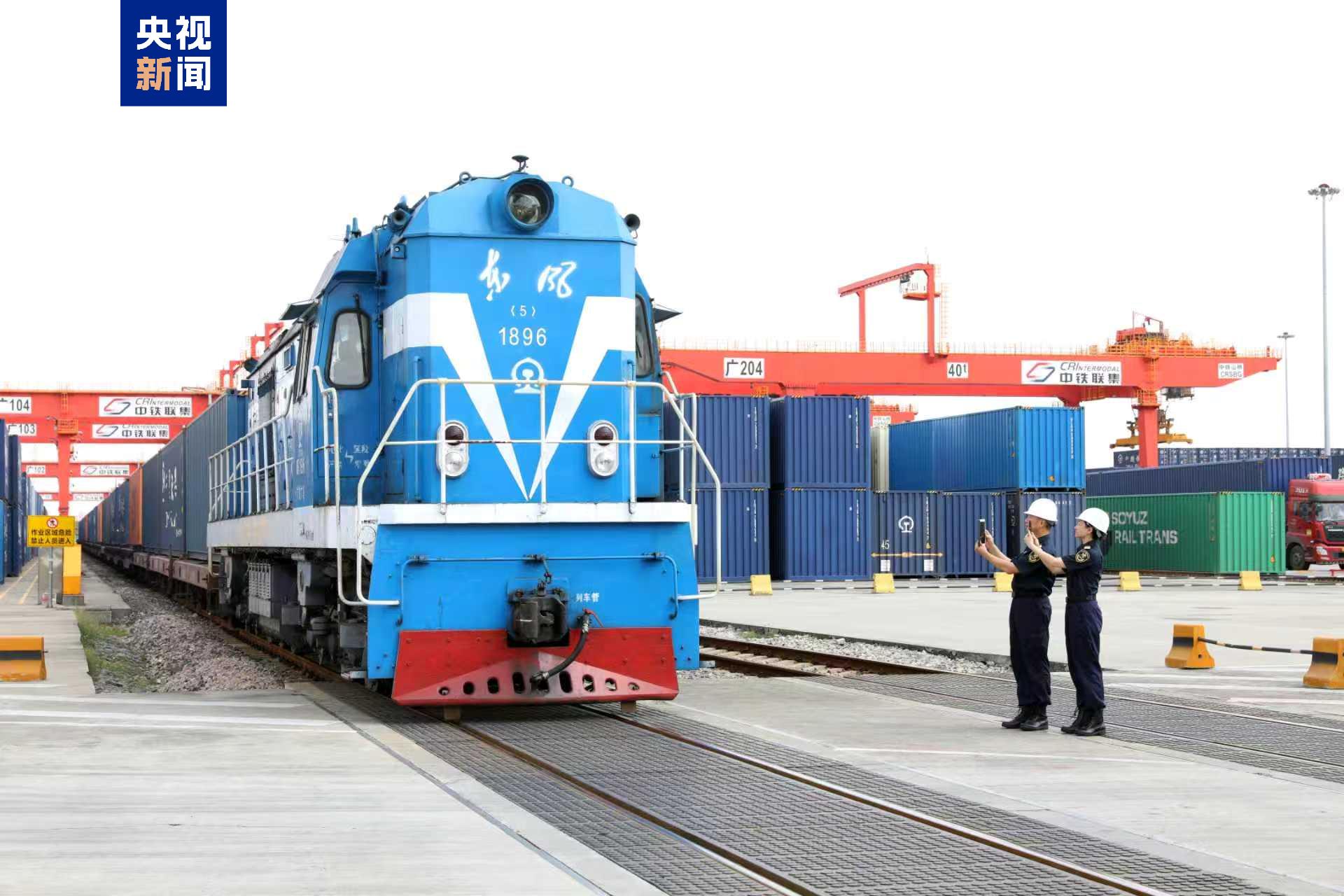 Guangzhou’dan İstanbul’a giden yük treni yola çıktı