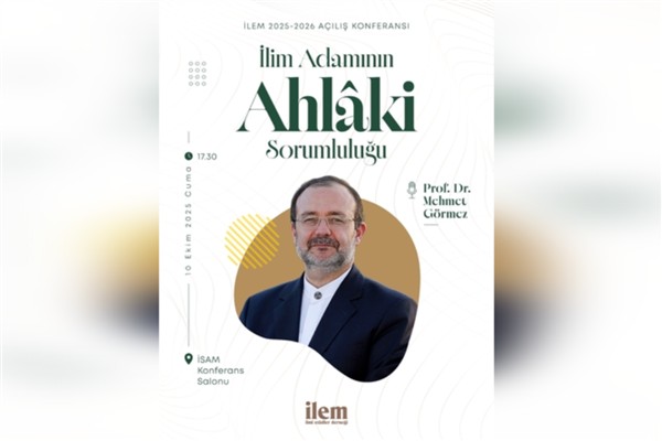 İLEM Eğitim Programı yeni dönemine Prof. Dr. Mehmet Görmez’in konferansıyla başlıyor