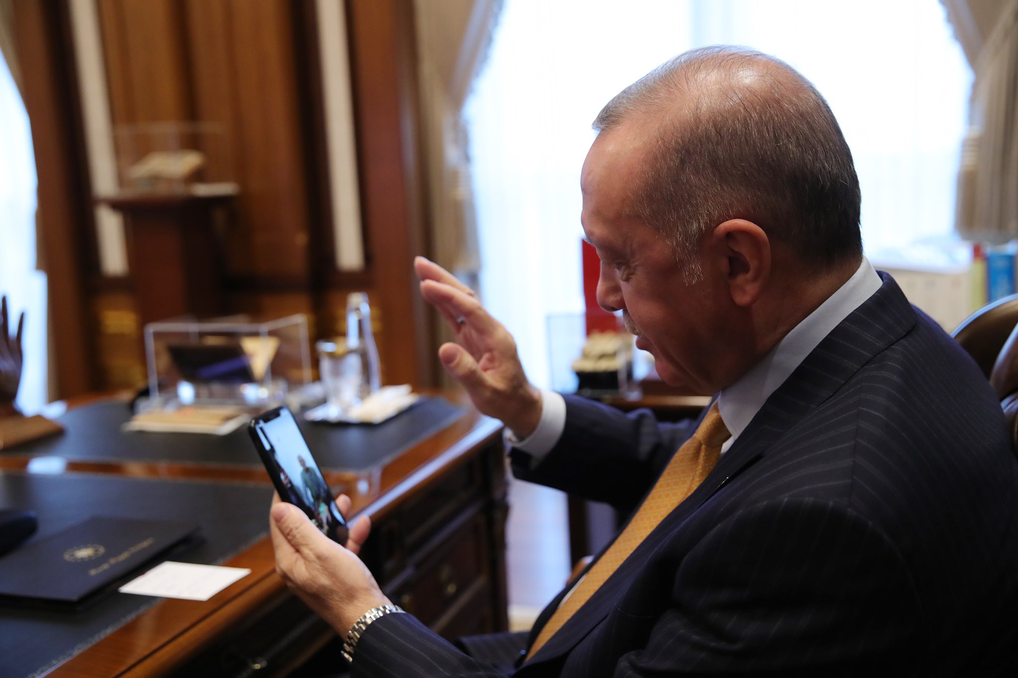 Cumhurbaşkanı Erdoğan, A Milli Takımını tebrik etti